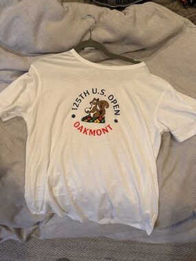 Oakmont 125th U.S. Open White Graphic Tee
